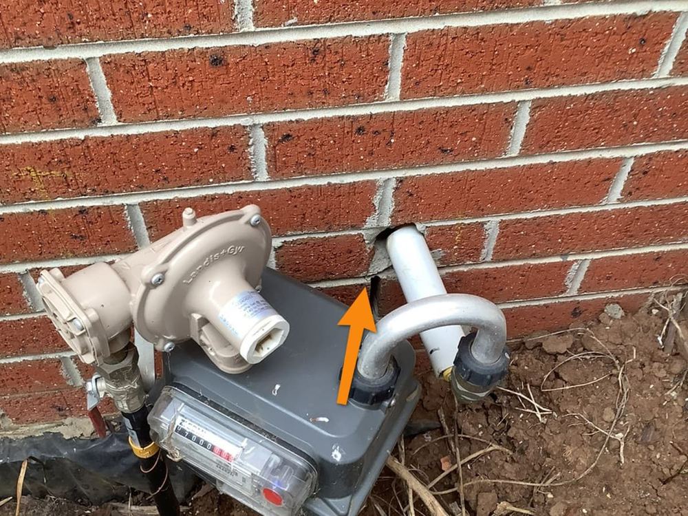 Gas meter installation, Tarneit